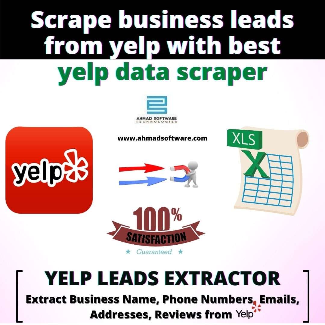 Scrape business leads from yelp with best yelp data scraper